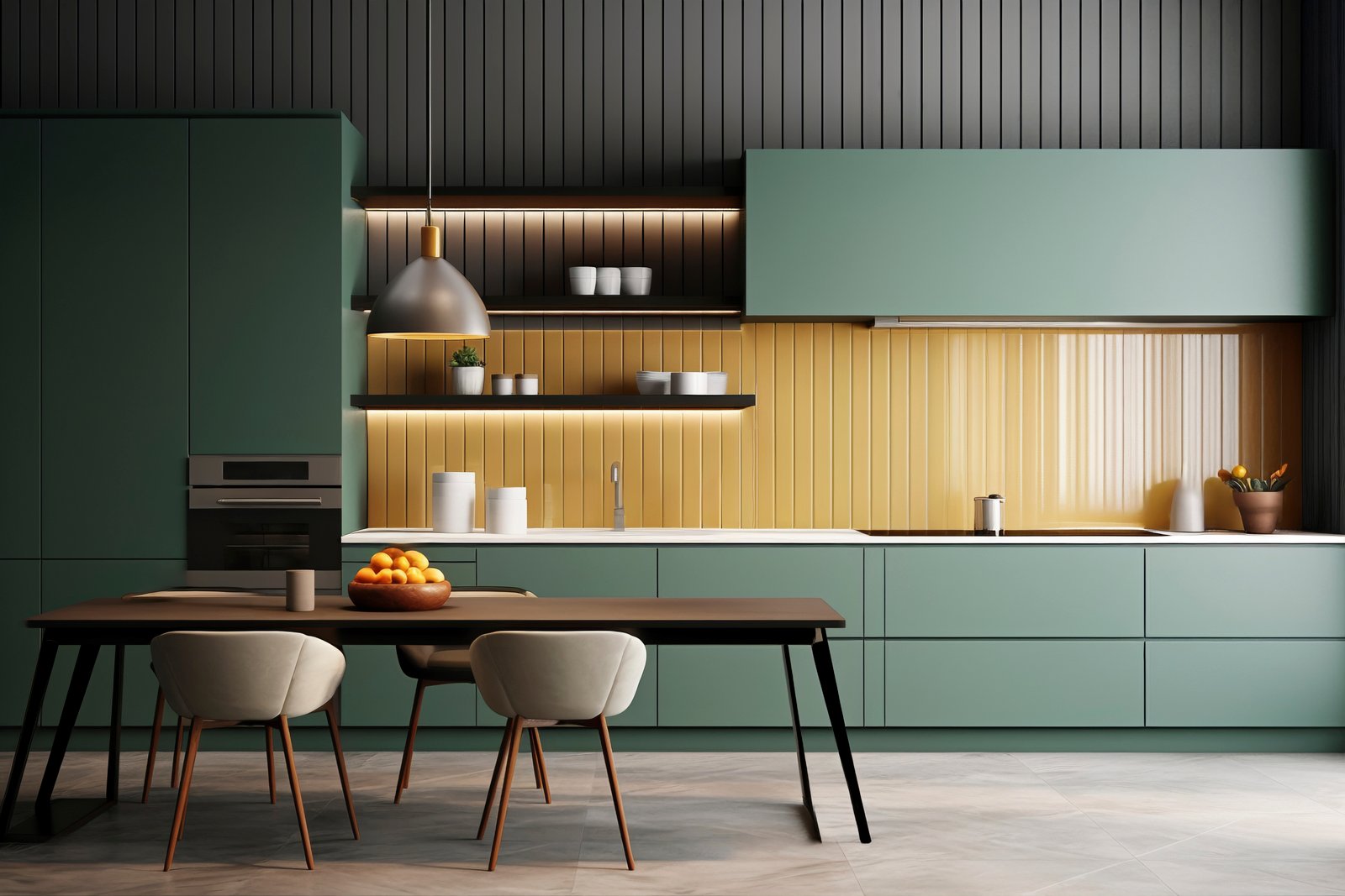 U-Shaped Kitchen